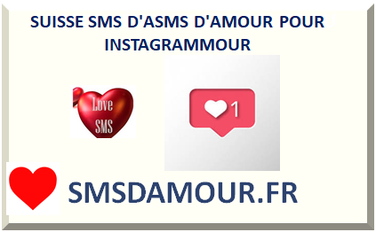 SMS D'AMOUR POUR INSTAGRAM